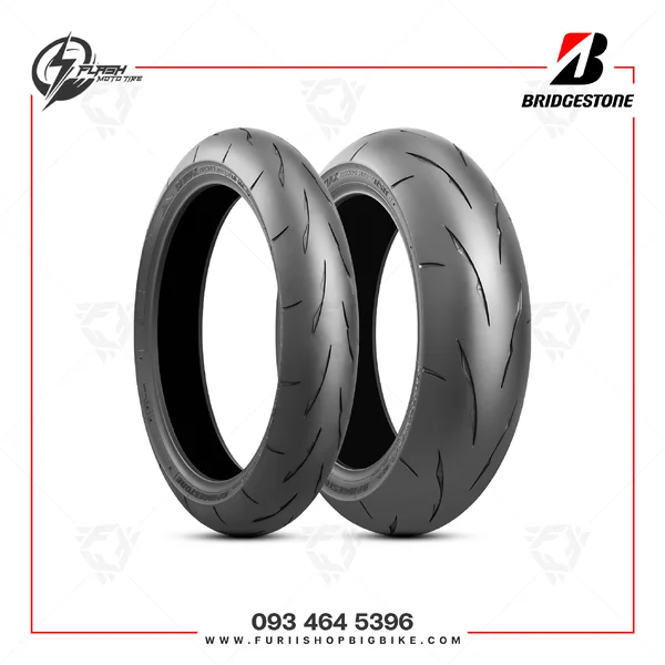 ยาง BRIDGESTONE Battlax RS11 : F 120/70ZR17 + R 200/55ZR17 - ร้าน