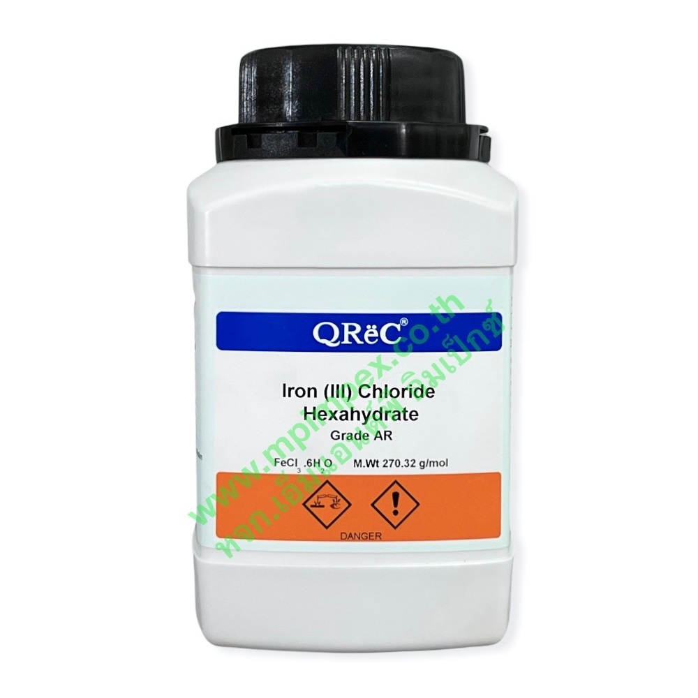 Q RëC™ IRON (III) CHLORIDE HEXAHYDRATE 99, 250 กรัม/ 500 กรัม/ 1
