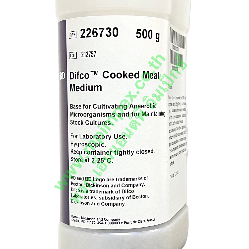 Difco, BBL™ Cooked Meat Medium, 500 กรัม (Exp.202502) M&P IMPEX