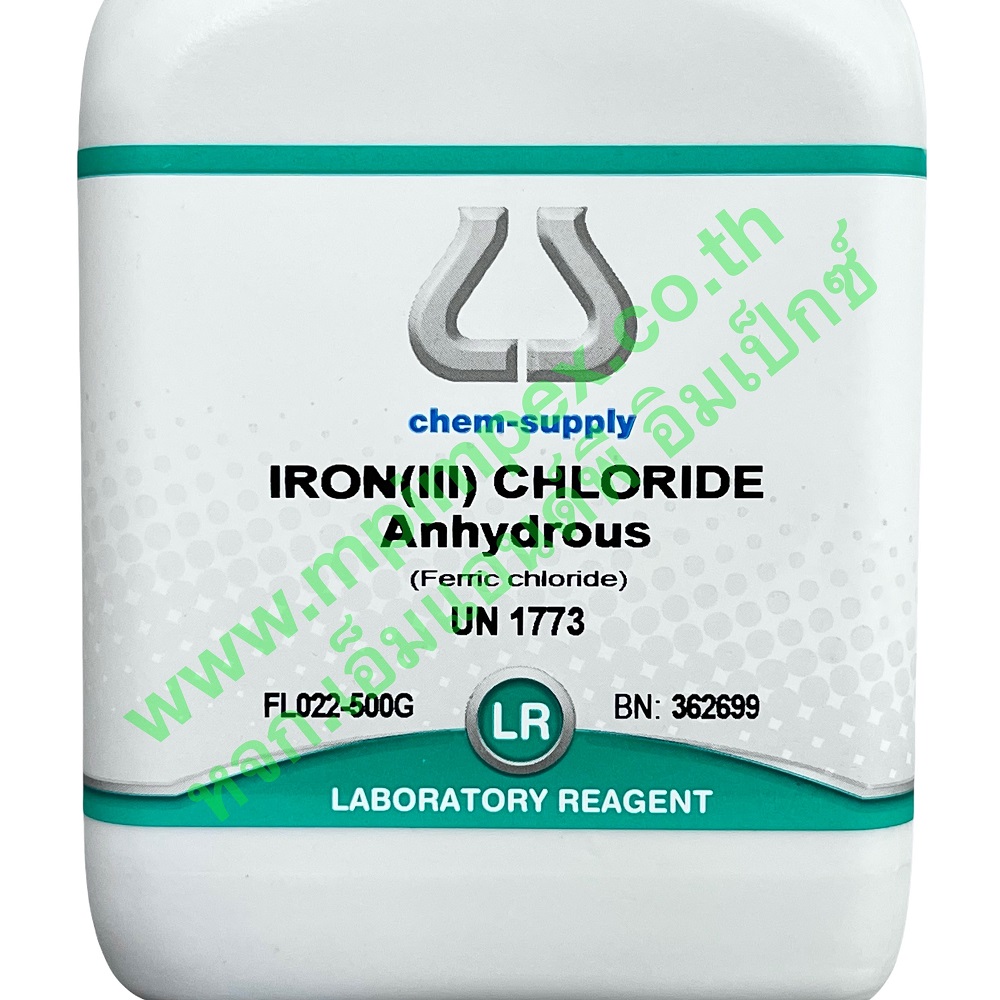 ChemSupply™ IRON (III) CHLORIDE ANHYDROUS (Ferric chloride) 98, 500