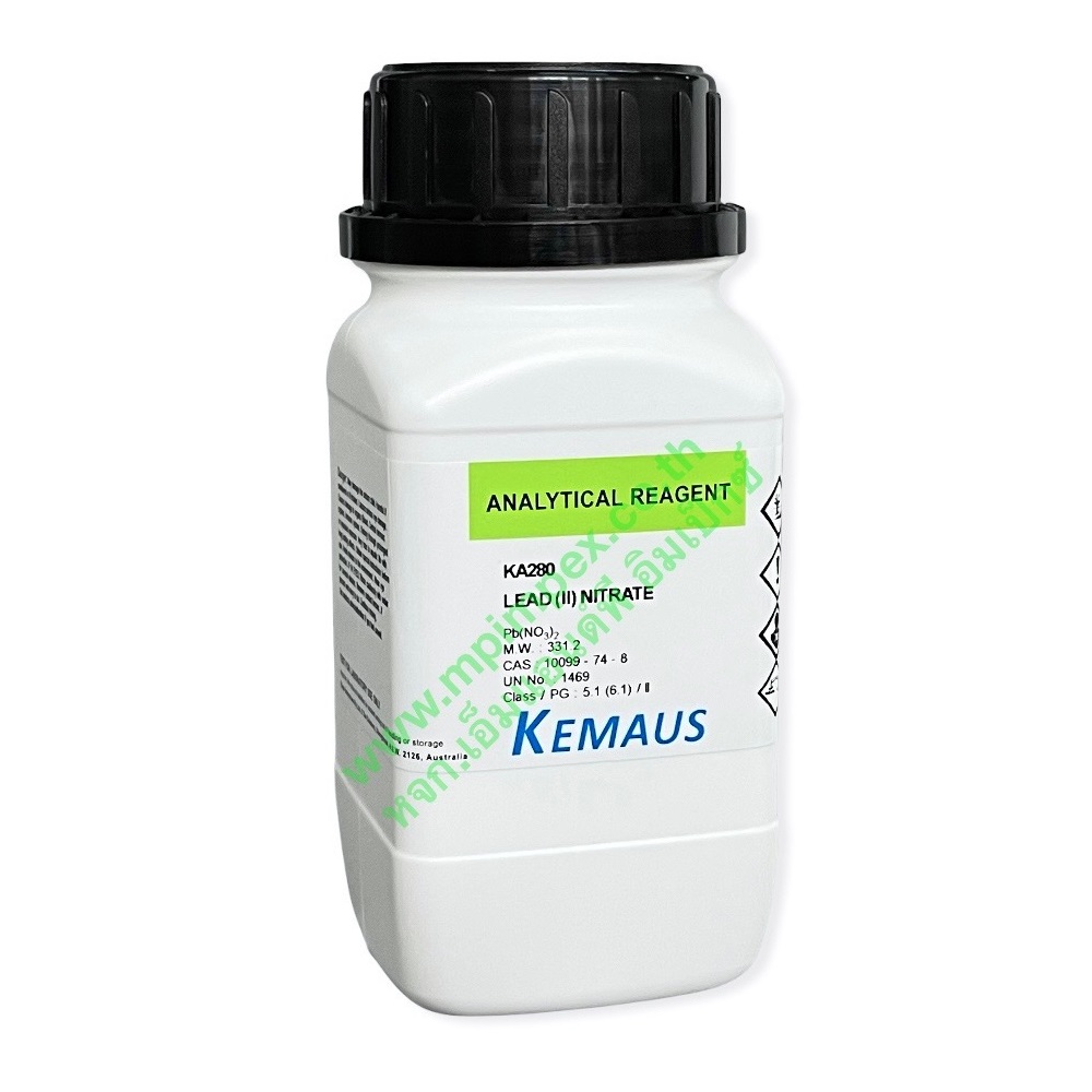 KemAus™ LEAD (II) NITRATE 99, 500 กรัม M&P IMPEX นำเข้าและจำหน่าย
