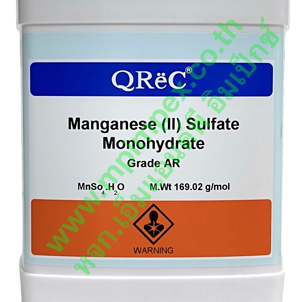 Q RëC™ MANGANESE (II) SULFATE MONOHYDRATE 99, 500 กรัม M&P IMPEX