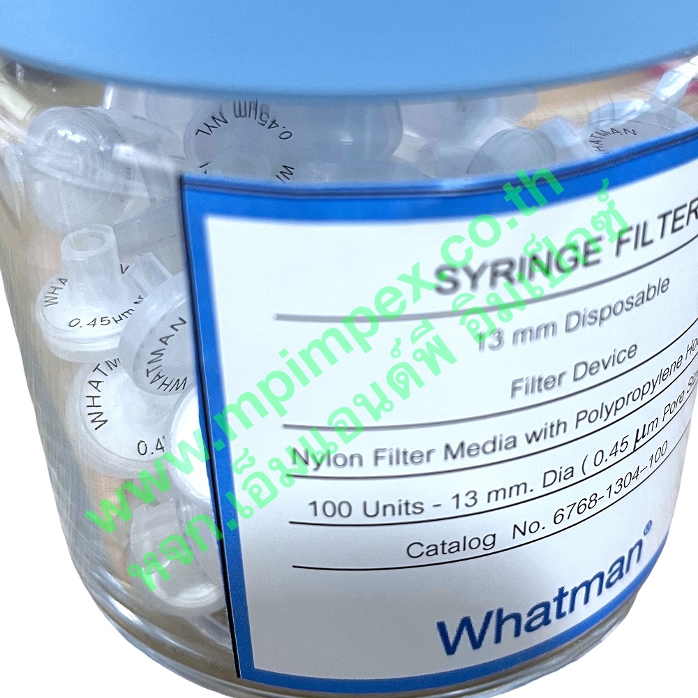 Whatman™ Puradisc™ Nylon Syringe filter (Nonsterile), 13 mm, 0.45 µm